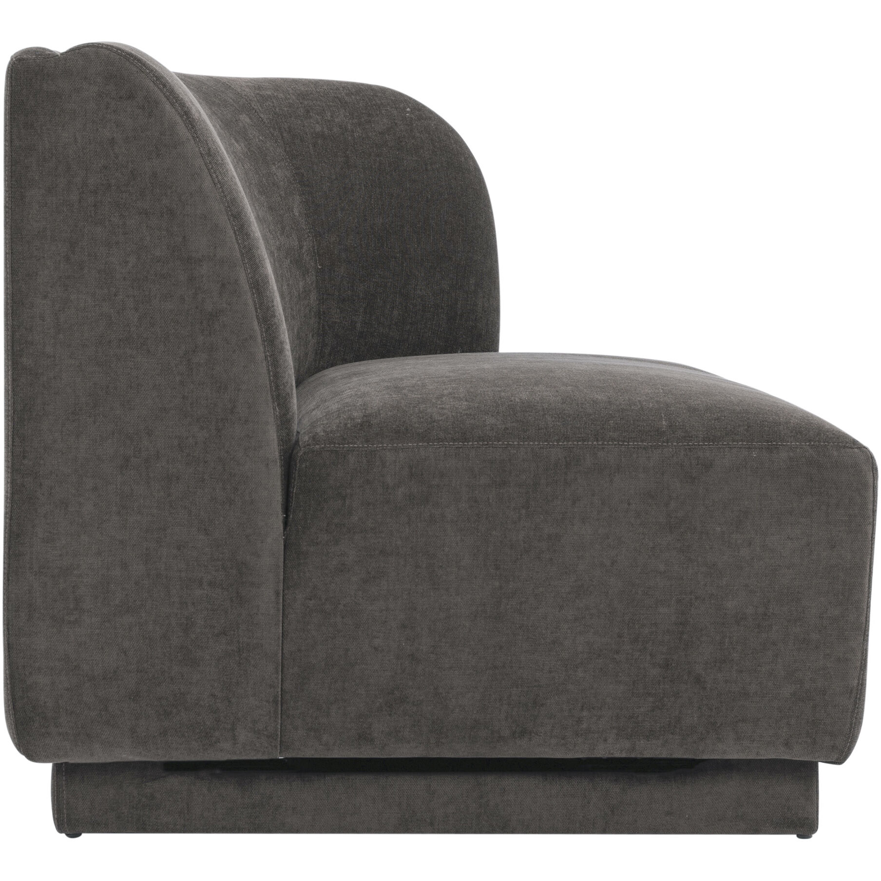 Yoon Grey Sofa, Right