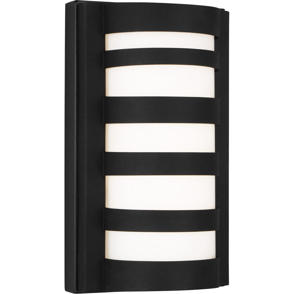 Rebay LED 9.31 inch Black Outdoor Wall Lantern, Small