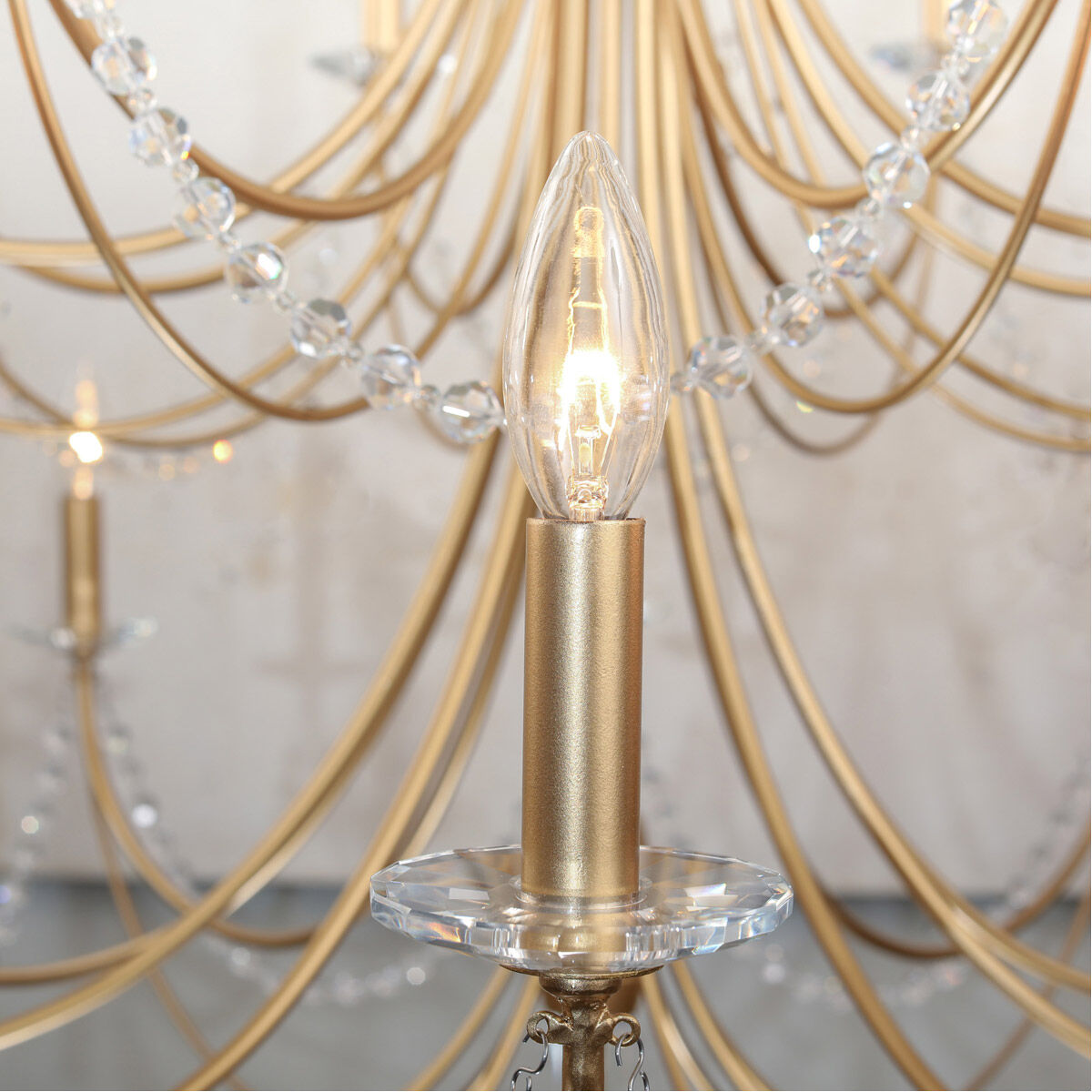 Brentwood 18 Light 32 inch Gold Chandelier Ceiling Light