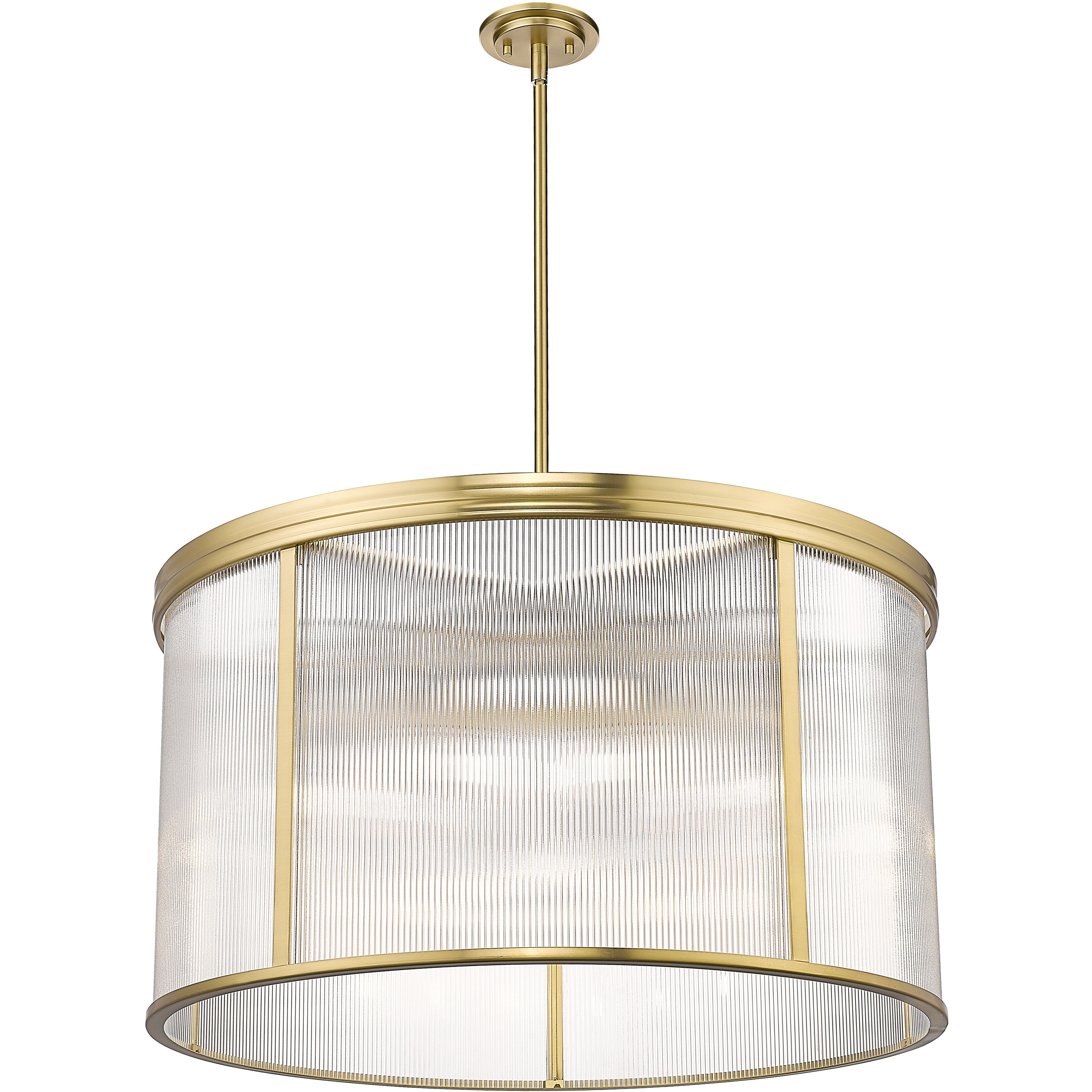 Carnaby 9 Light 32.25 inch Modern Gold Chandelier Ceiling Light