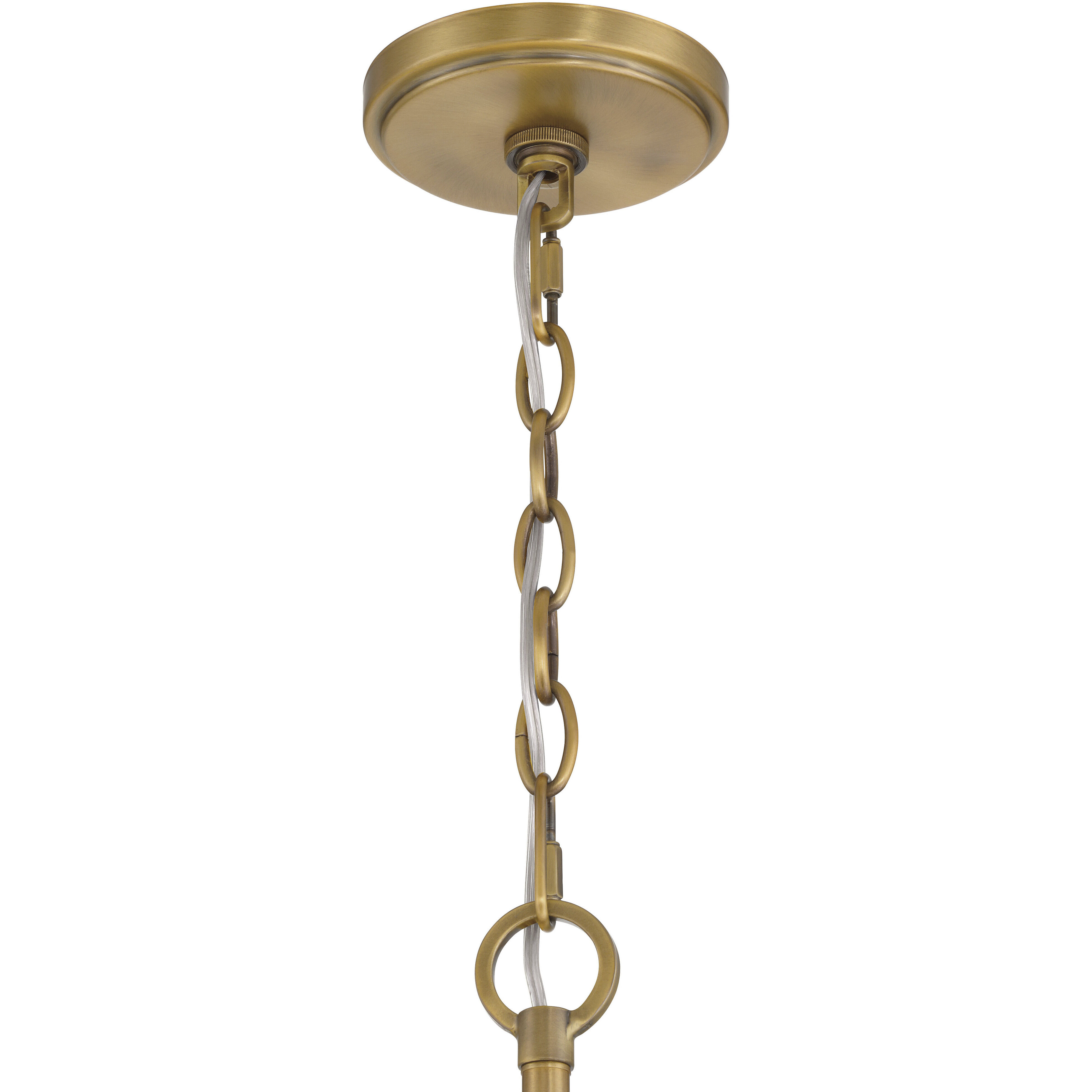 Veil 6 Light 16 inch Legacy Brass Pendant Ceiling Light