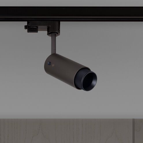 Exhaust Track 1 Light 110-120 Graphite / Black Spotlight Ceiling Light