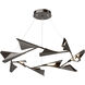 Plume LED 49.1 inch Oil Rubbed Bronze and Oil Rubbed Bronze Pendant Ceiling Light