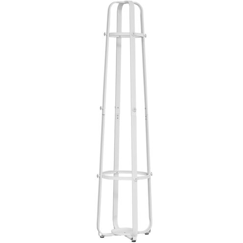 Auburn 72 inch White Coat Rack