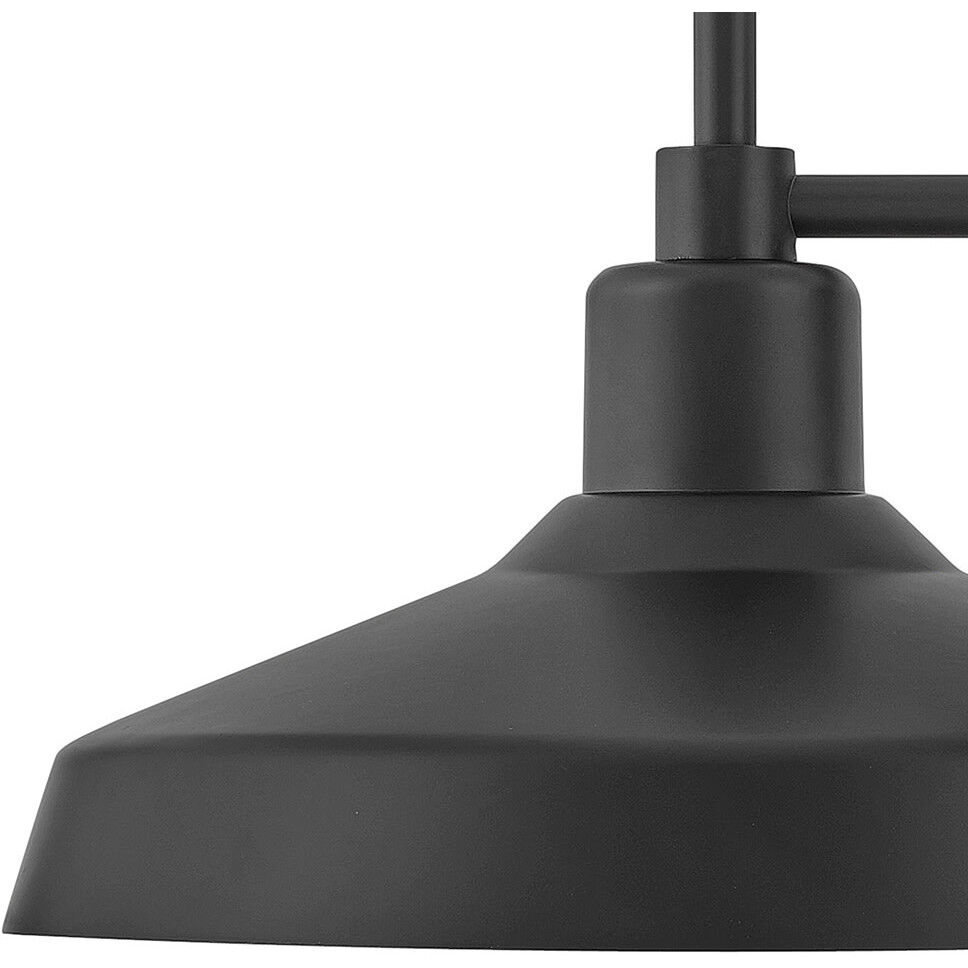 Coastal Elements Forge Outdoor Wall Mount Lantern in Black