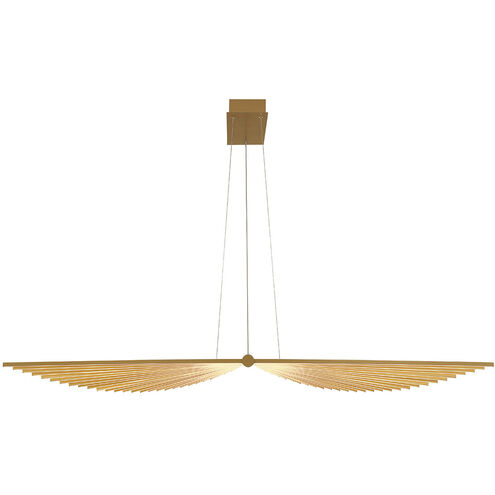 Seraph LED 15.25 inch Gold Chandelier Ceiling Light