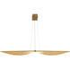 Seraph LED 15.25 inch Gold Chandelier Ceiling Light