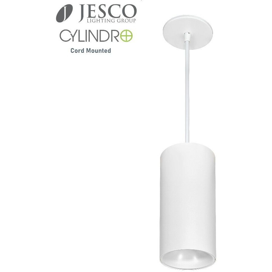 CYLINDRO LED 4.5 inch White Indoor Pendant Ceiling Light