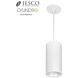 CYLINDRO LED 4.5 inch White Indoor Pendant Ceiling Light