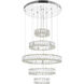 Madeline LED 24 inch Chrome Down Chandelier Ceiling Light