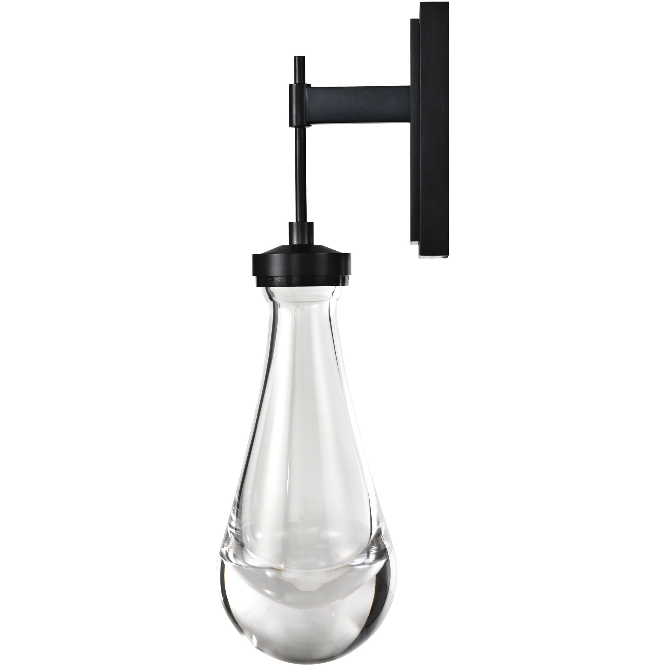 Vaso 1 Light 4.5 inch Satin Brushed Black Wall Sconce Wall Light