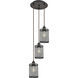Nestbrook 3 Light 18.5 inch Oil Rubbed Bronze Multi Pendant Ceiling Light