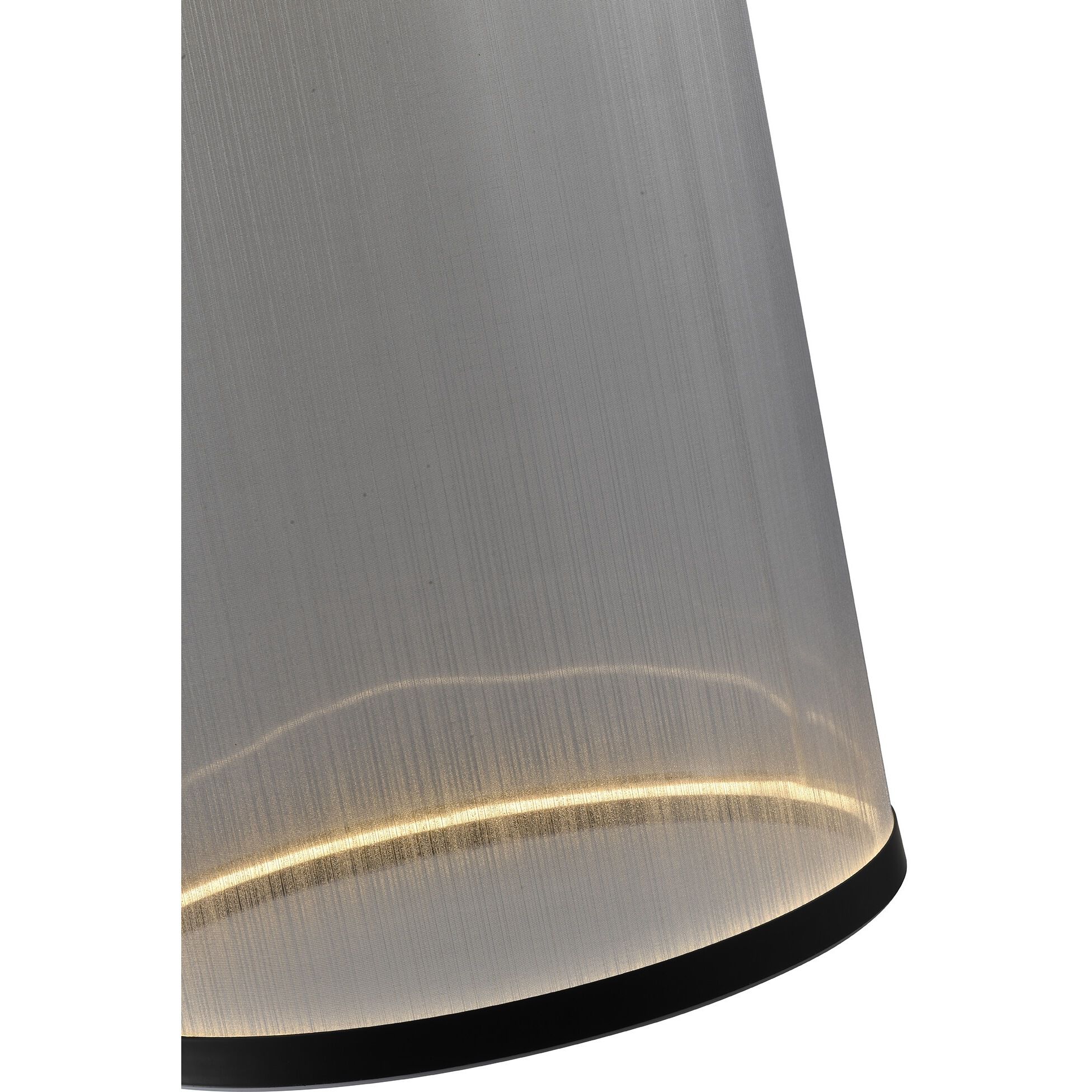 Cora LED 17.7 inch Black and Black Pendant Ceiling Light