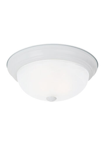 Windgate 2 Light 13 inch White Flush Mount Ceiling Light