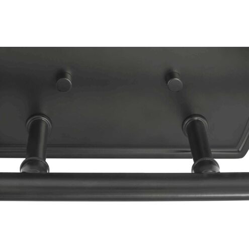 Adley 4 Light 32 inch Matte Black Bath Vanity Light Wall Light