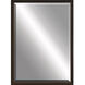 517 39 X 27 inch Brown Wall Mirror