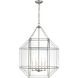 Suzanne Kasler Morrison 4 Light 23.25 inch Brushed Nickel Pendant Ceiling Light