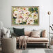 Florals Pink and Green and Multi and Yellow Framed Art