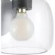 Valentina 1 Light 6.25 inch Matte Black Vanity Light Wall Light