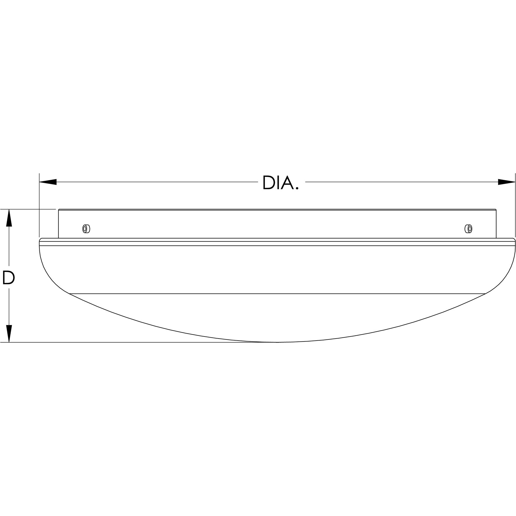 Camden LED 11 inch White Flush Mount Ceiling Light