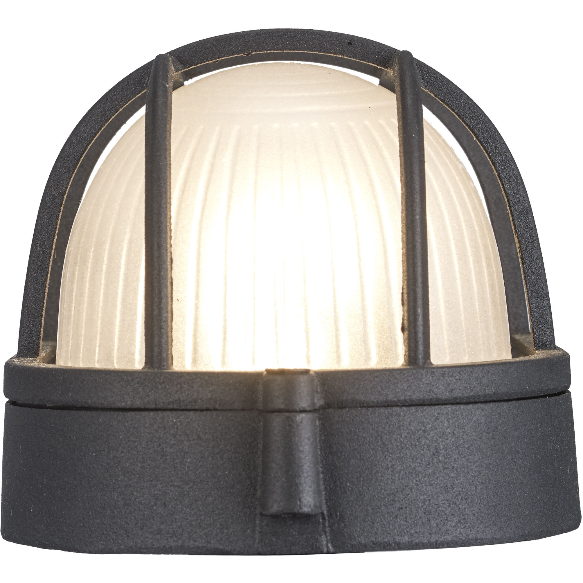 Aria 1 Light 9 inch Black Outdoor Bulkhead