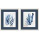 Waterside Collection Blue Framed Art