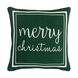 Holiday 18 X 18 inch Dark Green/Ivory Pillow Kit, Square