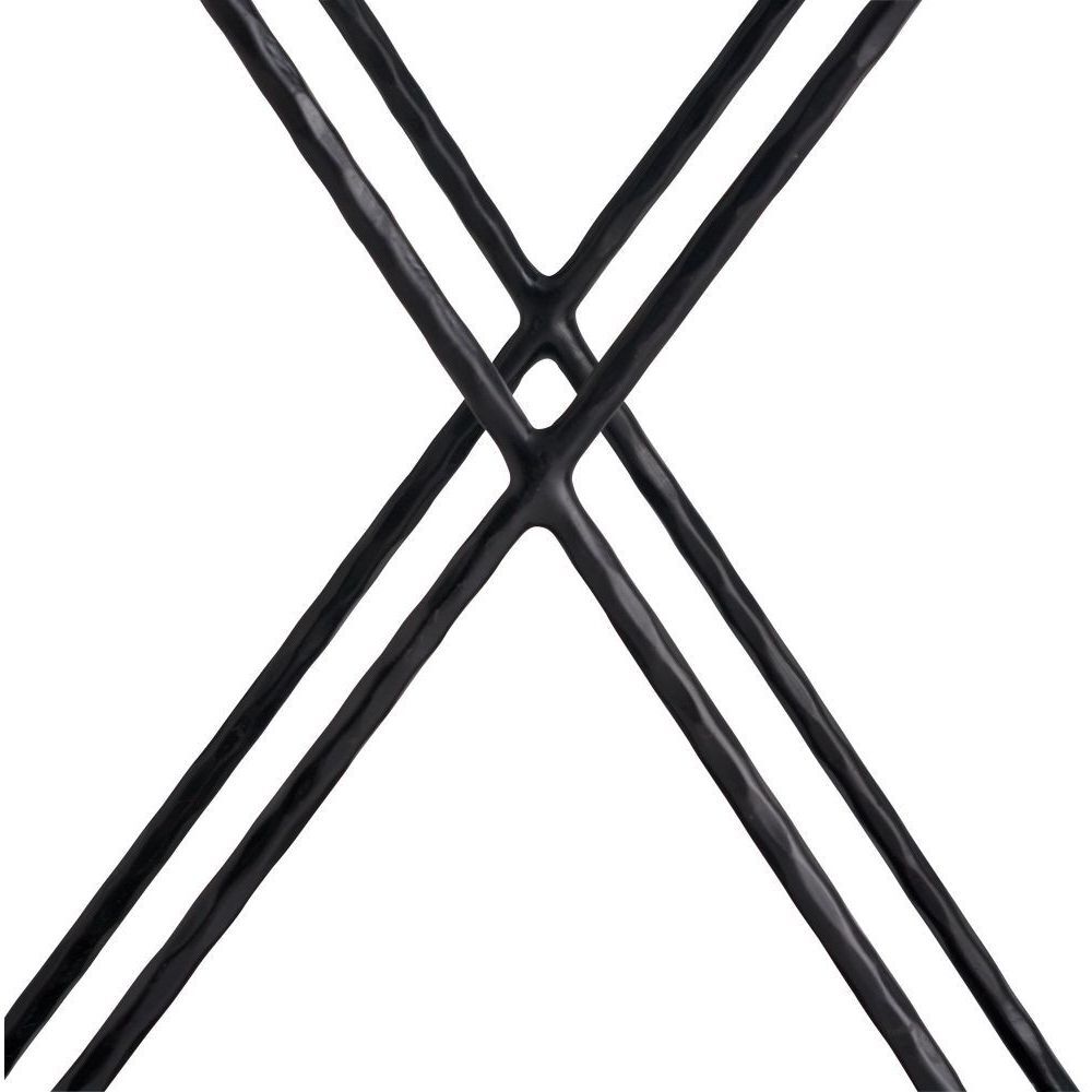 Nakoa 34 inch Black Bar Cart