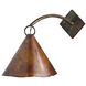 Hill Country 1 Light Darkened Bronze and Darkened Copper Wall Sconce Wall Light