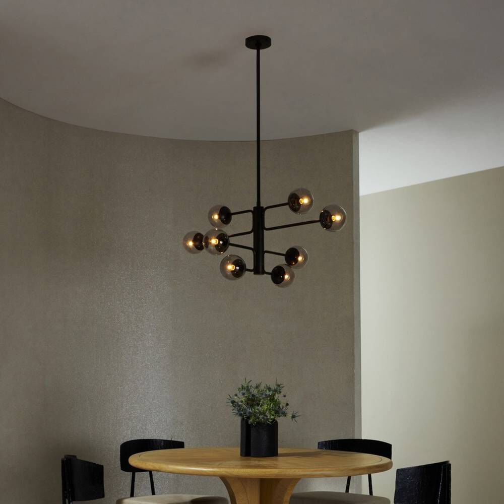 Baltimore 8 Light 39 inch English Bronze Chandelier Ceiling Light