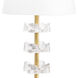 Southern Living Bella 30.5 inch 150.00 watt Natural Brass Table Lamp Portable Light