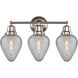 Aditi Geneseo 3 Light 22.5 inch Brushed Satin Nickel Bath Vanity Light Wall Light, Aditi