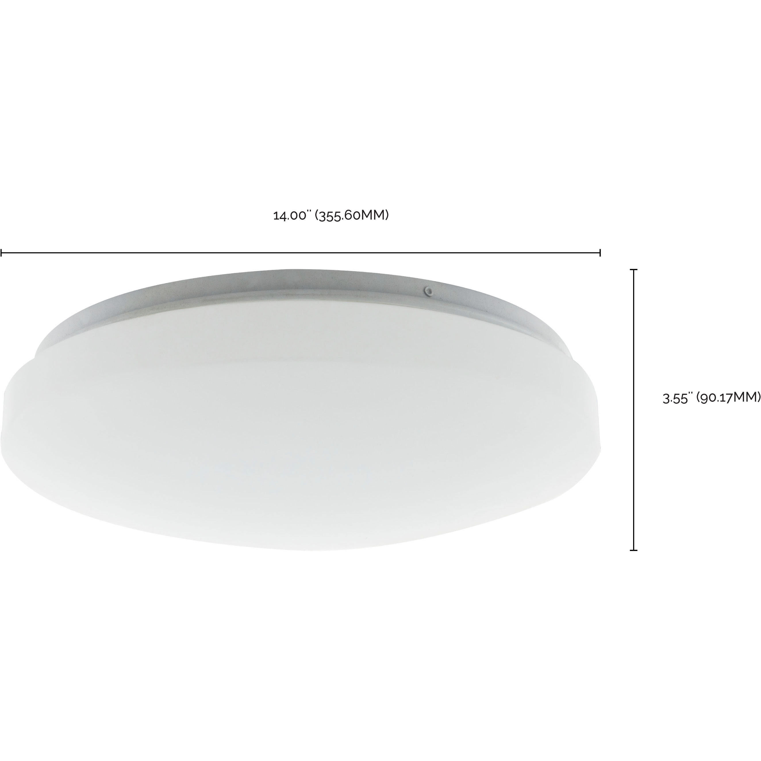 Cloud LED 14 inch White Flush Mount Ceiling Light