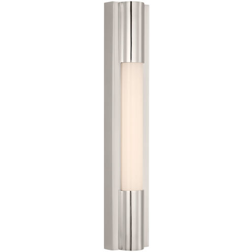 Ian K. Fowler Ellington LED 3 inch Polished Nickel Slimline Bath Light Wall Light