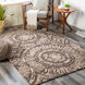 Talise 120 X 96 inch Charcoal Rug in 8 x 10, Rectangle