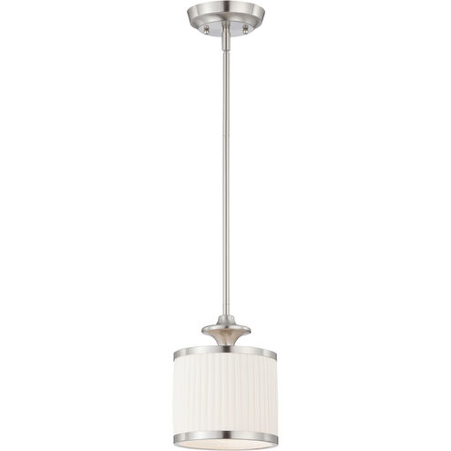 Candice 1 Light 7 inch Brushed Nickel Mini Pendant Ceiling Light