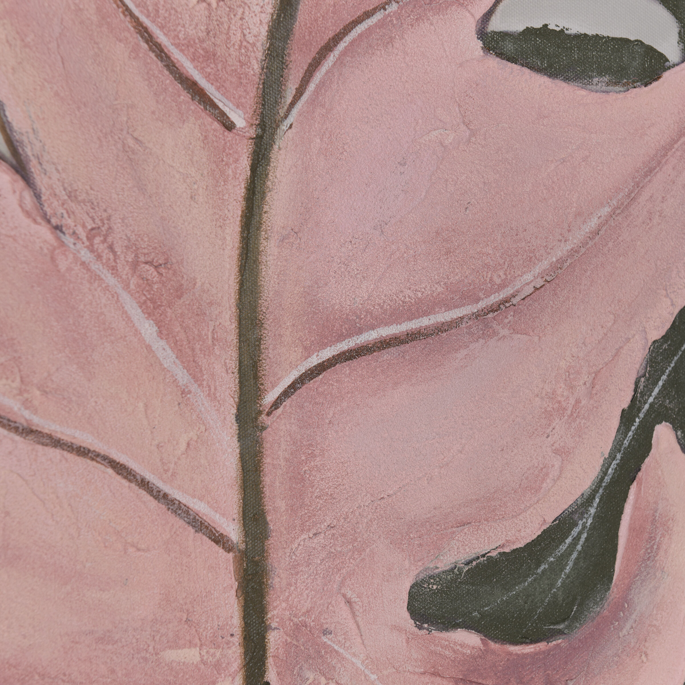 Stu Multi - White and Black and Green and Pink Wall Art