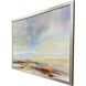 Blue Sky 4 Blue and Green and Multi and Orange Framed Art