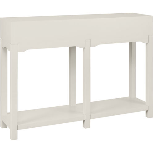 Sawyer 48 X 12 inch Shoji White with Natural Console Table