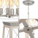 Briarwood 4 Light 15.5 inch Galvanized Foyer Light Ceiling Light