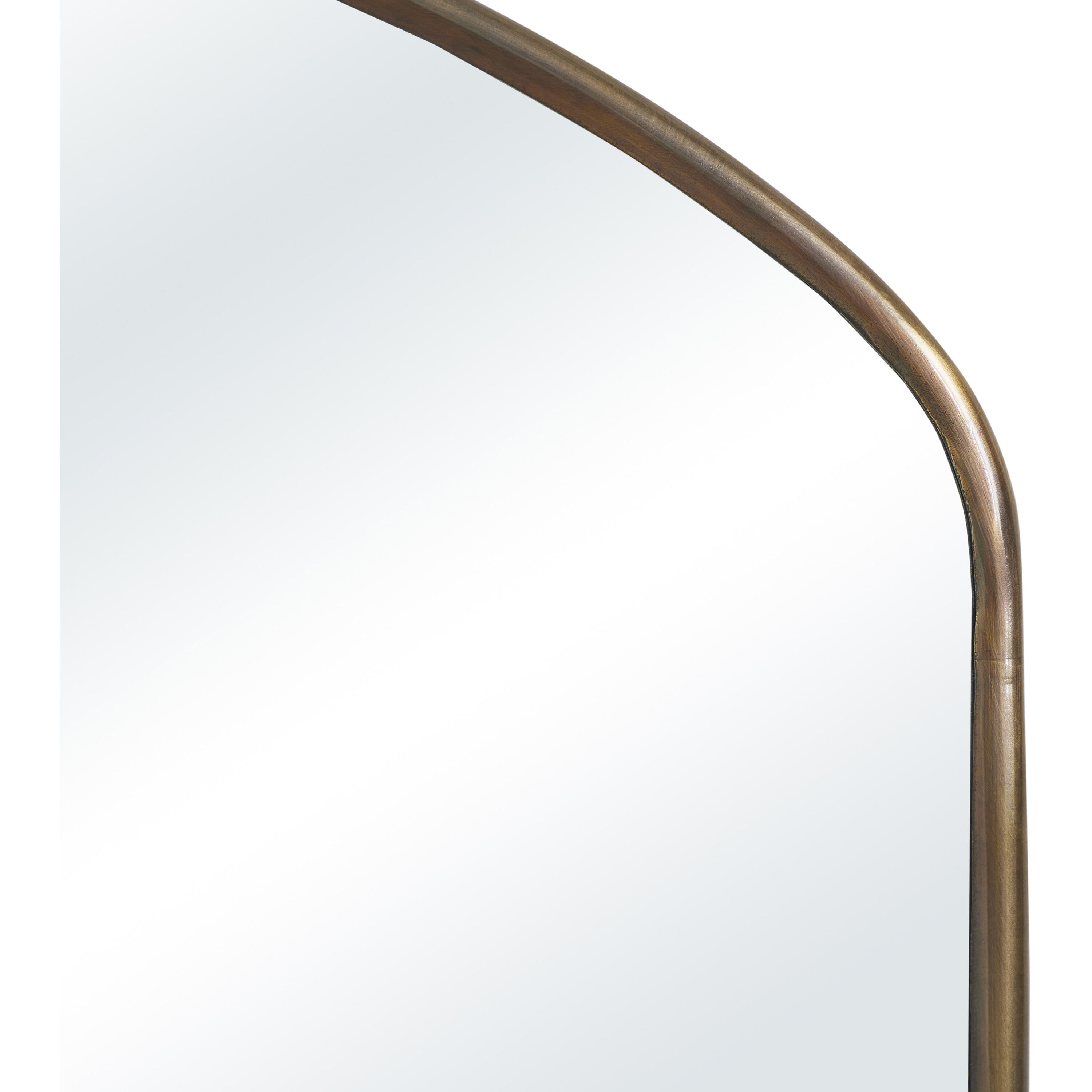 Clarisse 36 X 24 inch Aged Brass Mirror