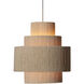 Filament 1 Light 15 inch Off White Pendant Ceiling Light