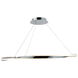 Eternal LED 41.56 inch Chrome Pendant Ceiling Light, dweLED