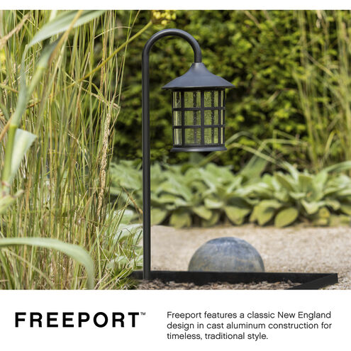 Freeport Coastal Elements 12v 1.50 watt Textured Black Landscape Path Light