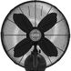 Classic W16 Matte Black Wall Fan
