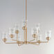 Acadia 9 Light 34.75 inch Heritage Chandelier Ceiling Light