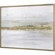 Yates Bay Off White with Gold Framed Wall Art
