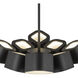 Arena LED 17.63 inch Black Chandelier Ceiling Light