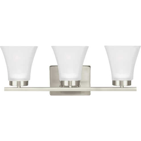 Bayfield 3 Light 20 inch Brushed Nickel Wall Bath Fixture Wall Light