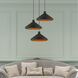 Allison 1 Light 15 inch Black Mini Pendant Ceiling Light